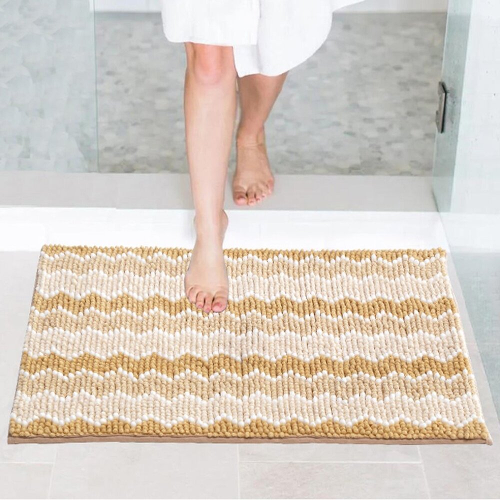 New Original Packaging 17x24 Inches Bathroom Rug - Camel - 2211-CML-17X24